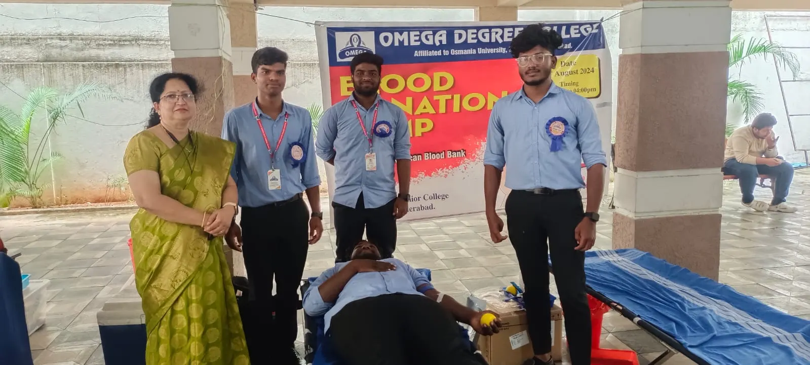 Blood Donation Camp with Deccan's Blood Centre and Lions Club - photo 2