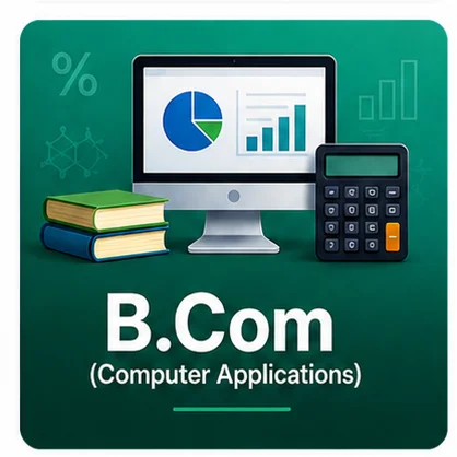 Bachelor of Commerce (Computer Applications) course at Omega Degree College