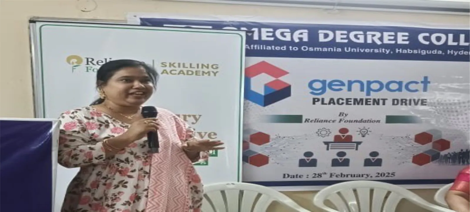 Genpact Placement Drive by Reliance Foundation - photo 2