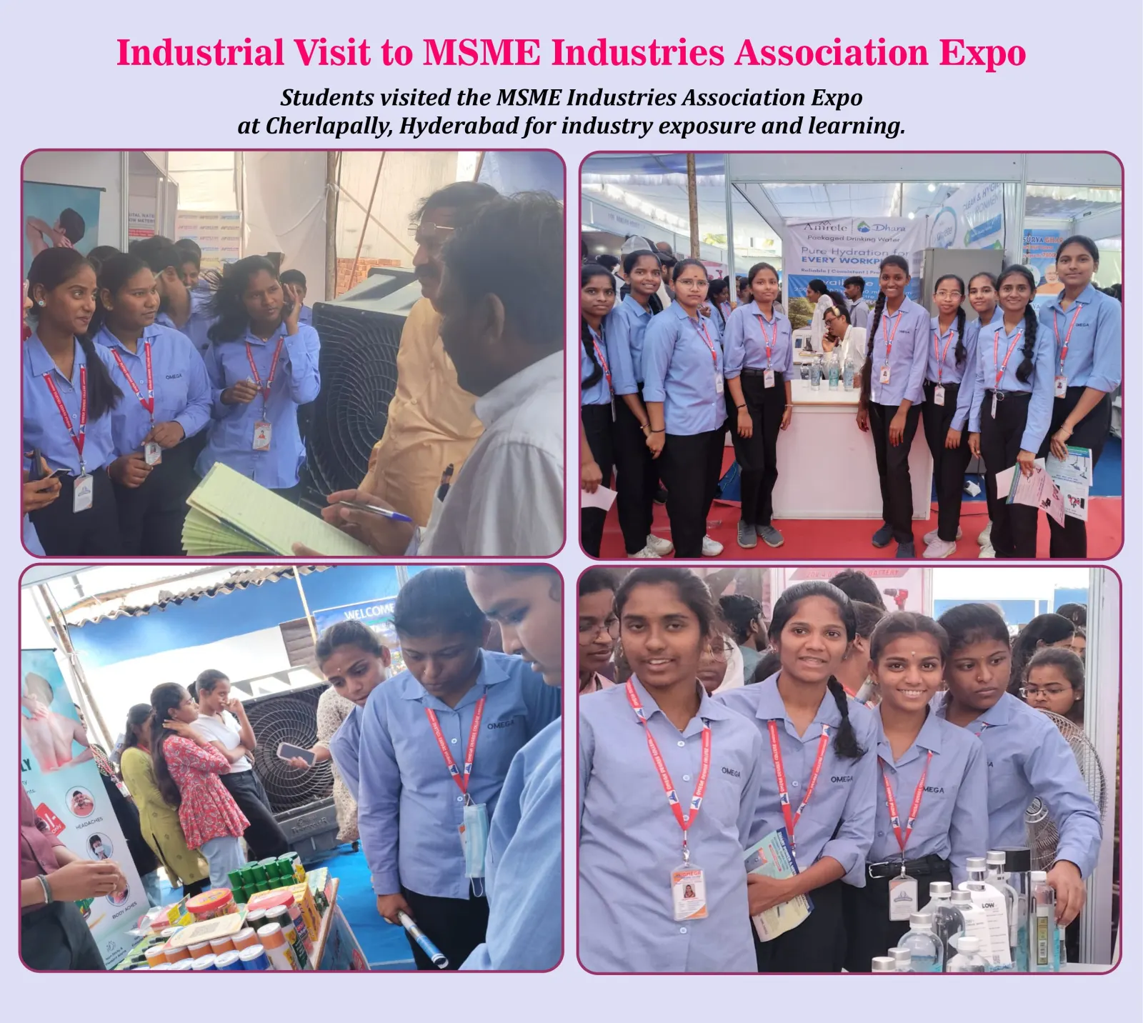 Industrial Visit to MSME Industries Association Expo - photo 2