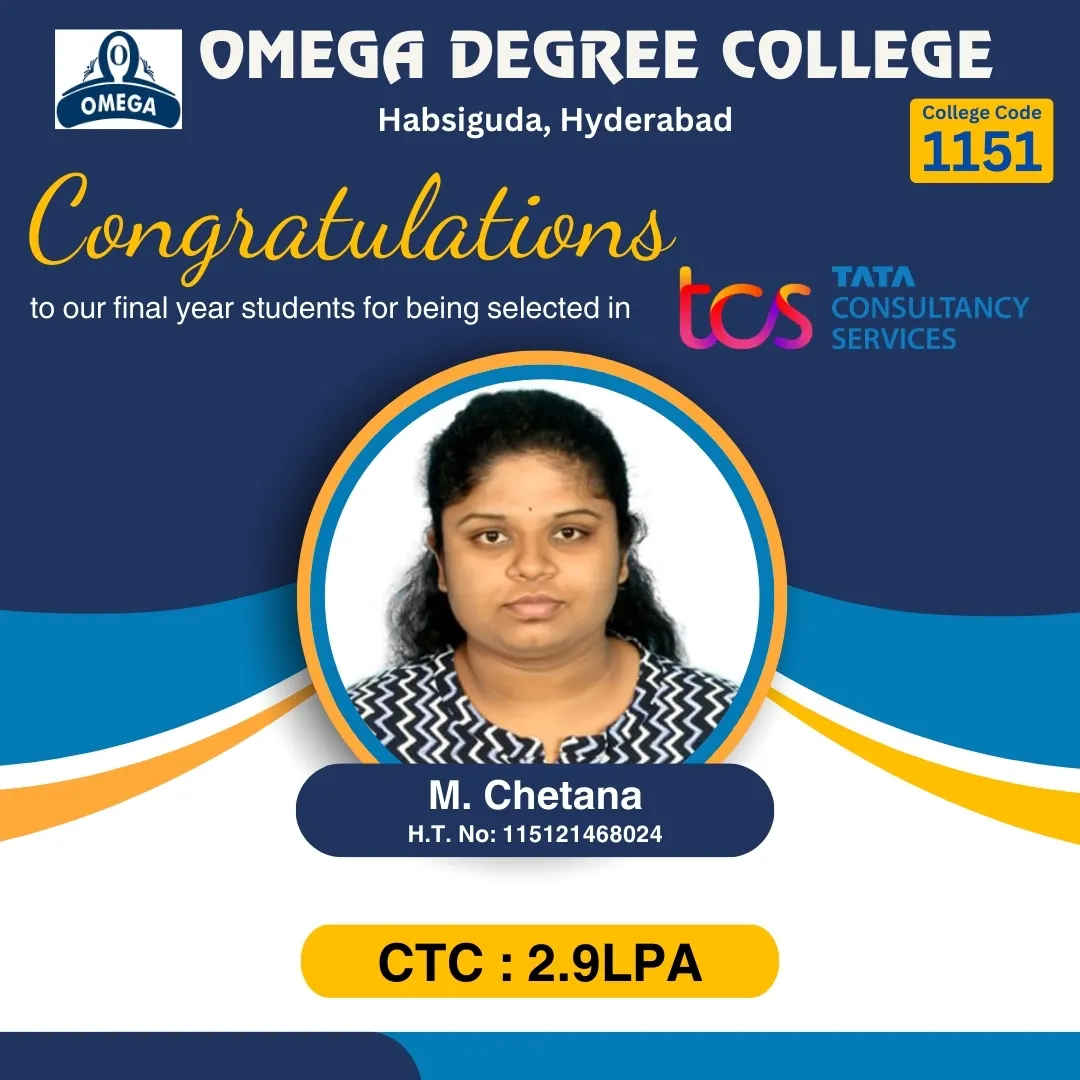 TCS Smart Ignite campus drive at Omega Degree College