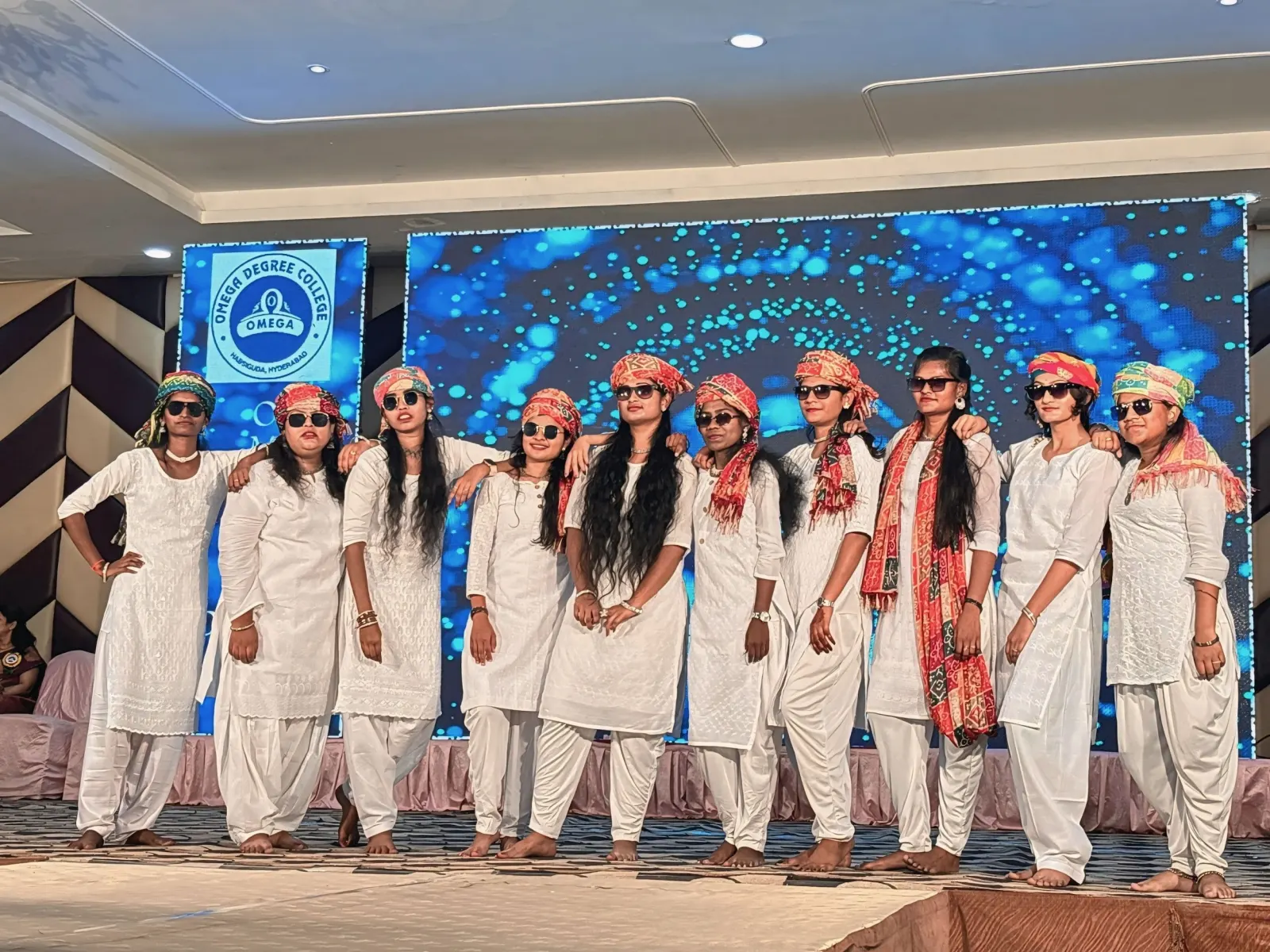 Annual Day - Rhythm 2025 at Omega Degree College