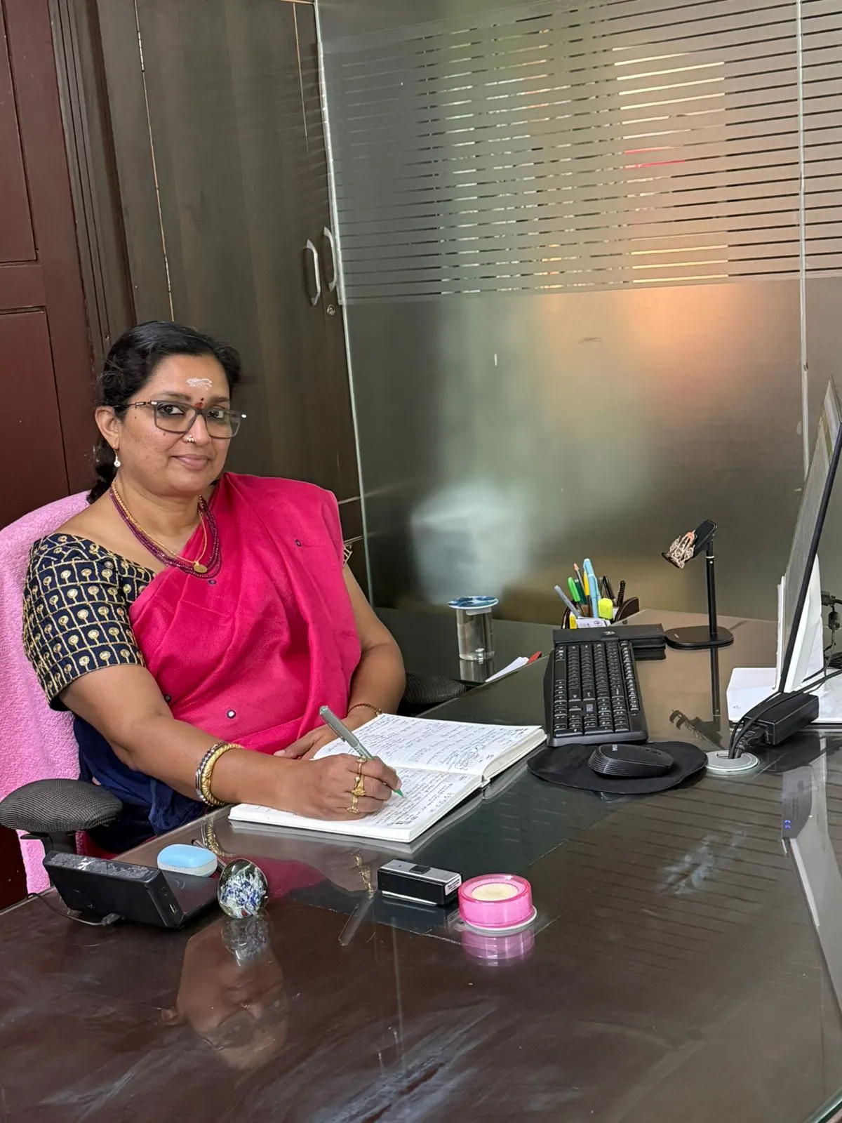 Mrs. S. Indira Priyadarshini, Principal - Omega Degree College